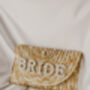 Bride Woven Straw Clutch, thumbnail 4 of 4