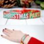 Christmas Party Wristbands Bracelets Favours, thumbnail 2 of 12