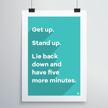 Get Up Stand Up Print, 2 of 12