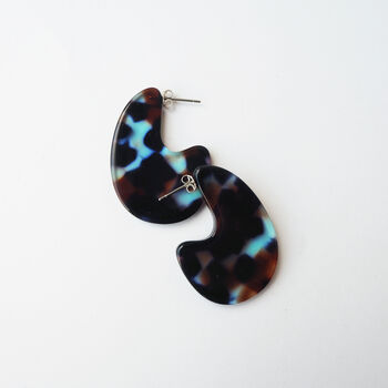 Coral Teardrop Earrings, 5 of 7