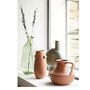 Organic Shaped Glass Vase, Green, thumbnail 2 of 3