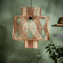 Two Tone Woven Ceiling Shade, thumbnail 1 of 5