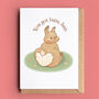 'You Got Buns, Hun' Funny Bunny Valentine Card, thumbnail 1 of 2