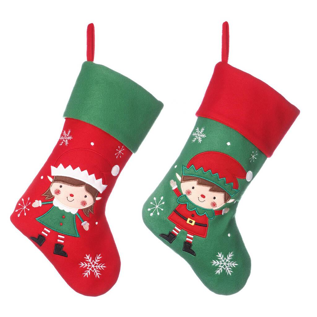 Traditional Children's Christmas Stockings By Dibor ...