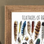 Feathers Of Britain Wildlife Watercolour Print, thumbnail 7 of 8