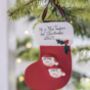 Personalised Selfie Couple Christmas Decoration, thumbnail 5 of 7