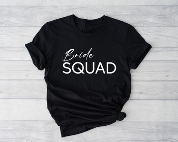 Bride Squad Tshirt In Pink, 3 of 5