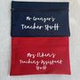 Thank You Teaching Assistant Stuff Personalised Pencil Case, thumbnail 5 of 5