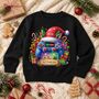 Kids Elf Mode Activated Christmas Sweatshirt, thumbnail 4 of 6
