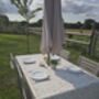 Wildflower Meadow Outdoor Tablecloth With Parasol Hole, thumbnail 3 of 4