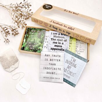 Sherlock Holmes Tea And Book Gift Set | Literary Classics, 11 of 12