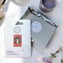 Make Art Not War Red Enamel Lapel Pin Badge, thumbnail 2 of 9