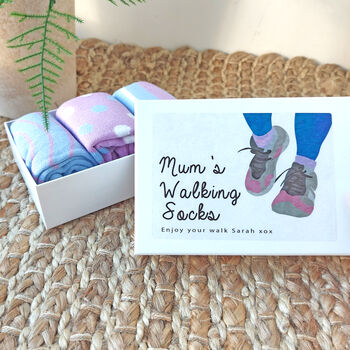 Mum's Walking Socks In A Box, 3 of 5