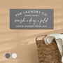 Grey Laundry Room Utility Room Handcrafted Solid Wooden Sign, thumbnail 1 of 4