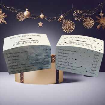 Personalised Christmas Fines Box For Family Or Work, 10 of 10