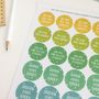 Personalised Daddy's Hide And Seek Message Stickers, thumbnail 7 of 12