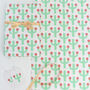 Premium Quality Cactus Design Gift Wrapping Paper, thumbnail 1 of 3