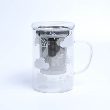 Patterned Glass Infuser Mug, 4 of 4