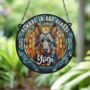 German Shepherd Black Memorial Suncatcher, thumbnail 6 of 6