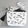 Personalised Monochrome Palm Tree Print Phone Case, thumbnail 3 of 6