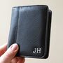 Personalised Initials Vegan Leather Wallet, thumbnail 2 of 10