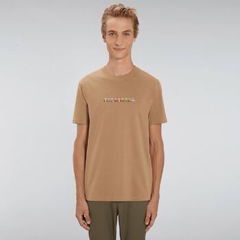 Custom Trip 100% Organic Cotton Men's T Shirt, 9 of 12