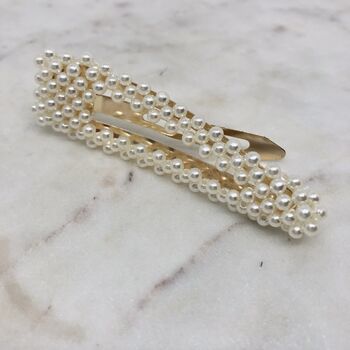 Large Pearl Hair Clip, 3 of 5