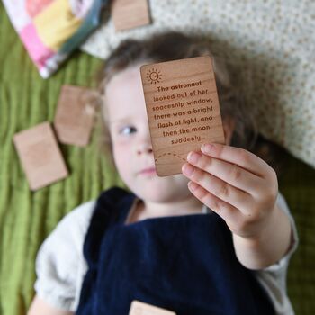 Personalised Bedtime Story Idea Cards For Daddy And Me, 10 of 12