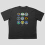 Everton Beer Mats Oversized T Shirt, thumbnail 1 of 10