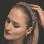 Roxy Gold Spike Headband, thumbnail 9 of 12