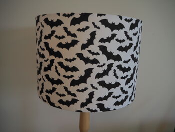 Bats On White Lampshade, 5 of 6