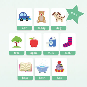 First Words Flashcards, 5 of 6