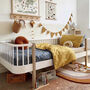 Single Bed Bedding Set, Organic Cotton Ferns Design, thumbnail 3 of 6