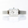 Ladies Personalised Silver Watch – Architēct Lille, thumbnail 3 of 7