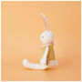 Bunny In Yellow Top Plush Toy For Baby And Toddler, thumbnail 7 of 10