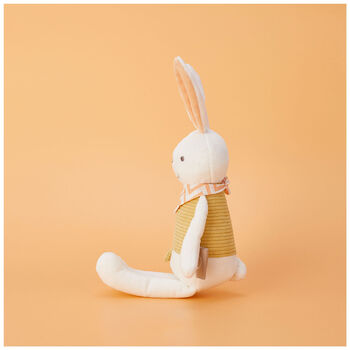 Bunny In Yellow Top Plush Toy For Baby And Toddler, 7 of 10