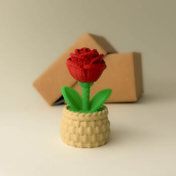 Love Grows Here Tiny Little Gifts Plant Pot Rose, 2 of 5