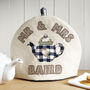 Personalised Mr And Mrs Tea Cosy Gift, thumbnail 2 of 12