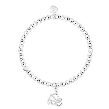 With Love From Scotland Gift, Bagpipes Bracelet Gift, 2 of 3