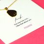 Fuck 18k Gold Plated Friendship Necklace, thumbnail 4 of 11