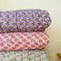 Reversible Indian Block Print Quilt, thumbnail 10 of 11