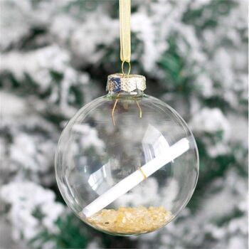 Christmas Bauble Manifestation Kit Citrine, 3 of 6