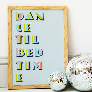 Dance Til Bedtime Children's Nursery Art Print, 10 of 10