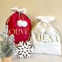 Personalised Velvet Christmas Sack, thumbnail 7 of 9