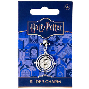 Harry Potter Time Turner Silver Tone Slider Charm, 2 of 2