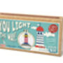You Light The Way! Mini Matchbox Cross Stitch Kit, thumbnail 6 of 12