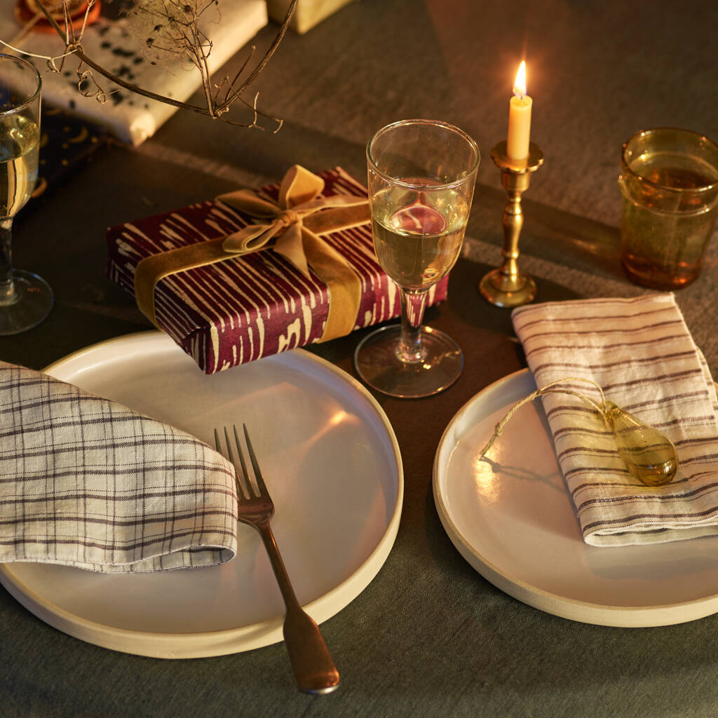 Handmade Stoneware Side Plate By Rowen & Wren