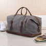 Canvas Classic Holdall Personalised Bag, thumbnail 2 of 12