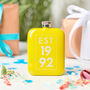 Personalised 30th Birthday Year Hip Flask, thumbnail 5 of 11