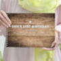 Personalised Wood Effect 21st Birthday Guest Book, thumbnail 1 of 7